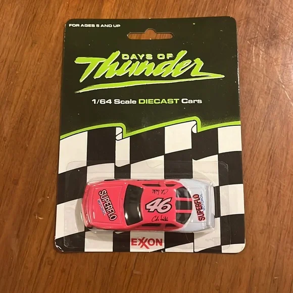 NASCAR Days of Thunder Diecast Cars 1990 SET of 5 Exxon 1/64
